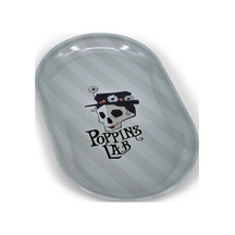 Poppins Lab Metal Tepsi 130x80 Mm Gri