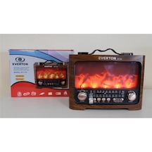 Everton Rt-733 Bluetooth Fm-usb-tf-aux Şarjlı Nostaljik Radyo