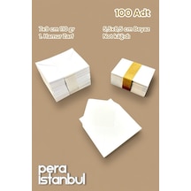 100 Adet Mini Zarf 70mmx90mm Beyaz Zarf Hediye Doğum Günü Dilekleri Zarfı Beyaz Not Kartlı