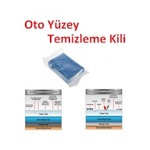 Yüzey Temizleme Kili Oto Temizleyici Kil Clay Bar Hamuru 100g
