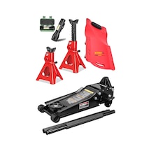 Staxx 3ton Düşük Kaldırma Araç Krikosu Sehpa Kriko Tamirci Kızağı