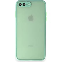 Newface Apple İphone 7 Plus Kılıf Montreal Silikon Kapak - Turkuaz