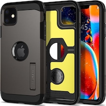 Spigen Apple Uyumlu iPhone 11 Pro İle Kılıf Tough Armor Xp Gunmetal
