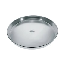 Alüminyum Kordonlu Tepsi 30cm Gri