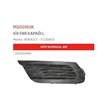 Sis Far Kapağı Sol Fluence