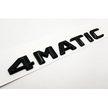 4matic Yeni Nesil Piano Black Bagaj Yazısı Üçgen Tip Arması Logosu 3m 3d Abs Mercedes Sl