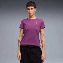 Puma Essential Elevated Kadın Mor Tişört 695708-69