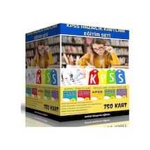 Kpss Hazırlık Kartları Eğitim Seti (750 Kart)