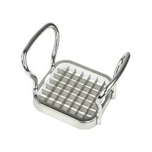 Tr Metal Patates Kesici Sebze Meyve Dilimleyici Parçalayıcı Aparat, Paslanmaz Metal, 12 X 7 X 10 Cm