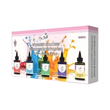 5 Li Likit Su Bazlı Gıda Boyası Sarı, Kırmızı, Mavi, Mor, Yeşil 60 Gr