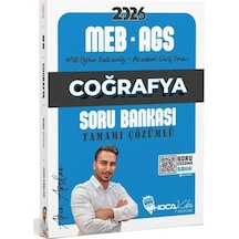 2026 Meb-ags Coğrafya Soru Bankası Çözümlü - Akın Arslan Hoca Kaf