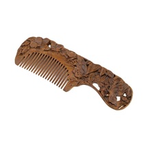 Magideal Suntek Antika Doğal Sandal Ağacı Geniş Diş Tarak