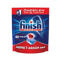Finish Arka: Fınısh Hepsi Bir Arada Max 80 Tablet Bulaşık Makinesi Deterjanı