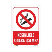 Kesinlikle Sigara Içilmez - Isg Levhası