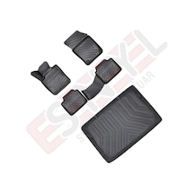 Rizline Skoda Kodiaq 2024+ 3d Havuzlu Paspas Ve 3d Bagaj Havuzu Alt