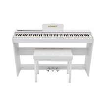 Slp-225 Wh Dijital Konsol Piyano, Bluetooth, Tuş Hassasiyeti, 88 Tuşlu (KULAKLIK VE TABURE)