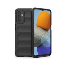 Samsung Uyumlu Galaxy M23 Uyumlu Kılıf Optimum Silikon - Siyah