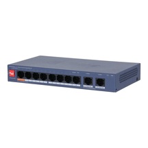 Dahua Cs4010-8et2gt-60 8 Port 10/100 + 2 Port Gıgabıt Uplınk Cloud Yönetilebilir 60w Poe Metal Kasa