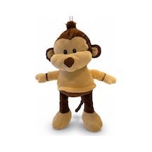 Pl62881 45 Cm Sevimli Peluş Maymun-hly Açık Bej