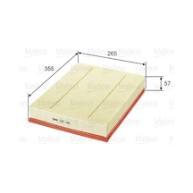 Valeo 585198 Hava Filtresi 2e0129620b 2e0129620d A0000902651