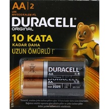 Duracell 2'li Kartela AA Kalem Pil 96661700