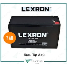 7 Ah 12v Kuru Akü Lexron