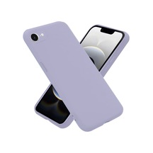 Apple Uyumlu   iPhone 16e Kılıf Nano İçi Kadife Silikon - Lila