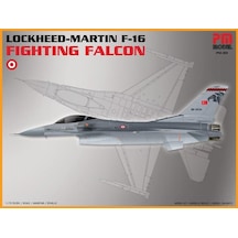 Lockheed Martin F-16 Fighting Falcon Pm Model Demonte Plastik Uçak Maket Kiti