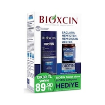 Bioxcin- Biotin 5000 Mcg 60 Tablet + Biotin Şampuan 300 ML