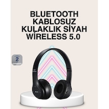 Katlanabilir Tasarımlı Bluetooth 5.0 Kulaklık Eller Serbest Arama Ve Çift Cihaz Desteği
