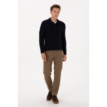 U.S. Polo Assn. Erkek Slim Fit Spor Pantolon 2237562 %98 Pamuk Haki