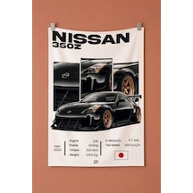 Nissan 350z Dekoratif Duvar Örtüsü Duvar Halısı Reaste