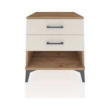Kronos Komodin 2 Çekmeceli 60x59x64 Çam-aytaşı Çam