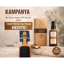 Be Touch Argan Yağı Saç Serumu 100 ML + Claris Kürek Saç Fırçası