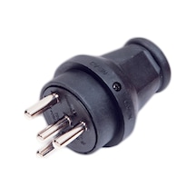 Ne-Ad Kauçuk Trifaze Düz Fiş 3X25 A 4005