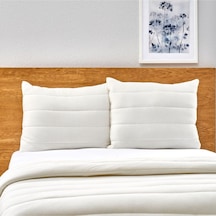 Taç Cosy Tek Kişilik Yastık Ekru 50 Cm X 70 Cm Beyaz