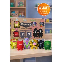 Fuggler Funny Ugly Monster 8 Li Figür Seti 2 Adet Sürpriz Karakter Dahil I Model 1