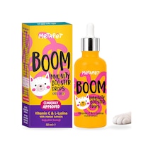 Metapet Kedi Bağışıklık Güçlendirici Damla 50 Ml, C Vitamini L-lizin