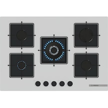 Bosch Serie 4 PNQ7B2P31O 75 CM Gazlı Cam Ankastre Ocak