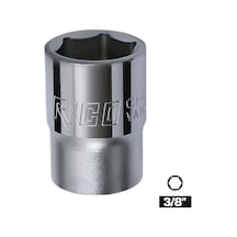 Rıco 3/8 Altı Köşe Lokma 17 Mm