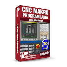 Cnc Makro Programlama Video Ders Eğitim Seti