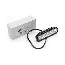 6 Ledli Beyaz Çalışma Lambası Gündüz Ledi Off Road 12v-24v