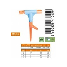Medalyan Md-05 Sprink Fıskiye - 2'li T Model, Normal- 10'li Paket