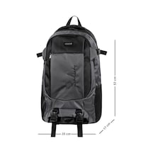 Galb Leather Spor Seyahat Gunluk Outdoor Bel Ve Omuz Destekli Cift Suluklu Laptop Bolmeli Dagci Si gri