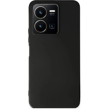 Newface Vivo Y35 Kılıf First Silikon - Siyah