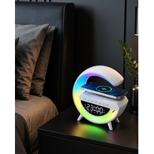 Taşınabilir Rgb Bluetooth Hoparlör Usb Fm Aux Model