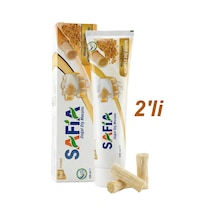 Safia Doğal Diş Macunu Misvak+propolis Komple Diş Bakımı 100 Ml. X 2 Adet