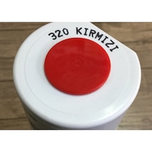 400ml Tampon Boyası Parlak Kırmızı Sprey Boya Akrilik Kırmızı