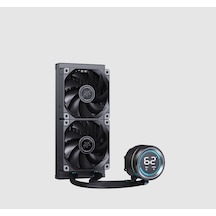 Dark Freezer W246 Pro 240mm Sıvı Soğutma, Lcd Ekran, Argb, 300w Tdp, 2x120mm Pwm Fan Dkccw246pro Diğer