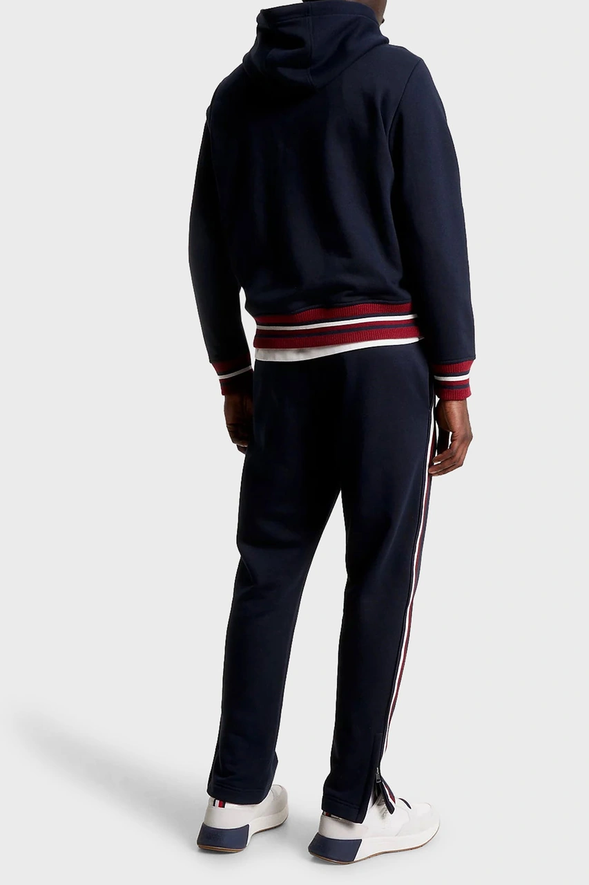 Tommy Hilfiger Kanguru Cepli Sweat Lacivert